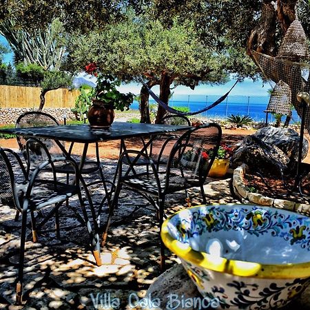 Villa Cala Bianca Castellammare del Golfo Exterior foto