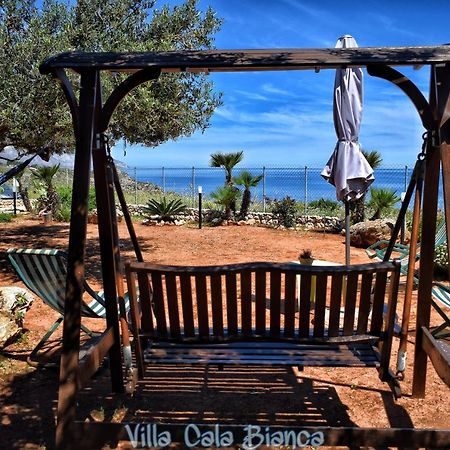 Villa Cala Bianca Castellammare del Golfo Exterior foto